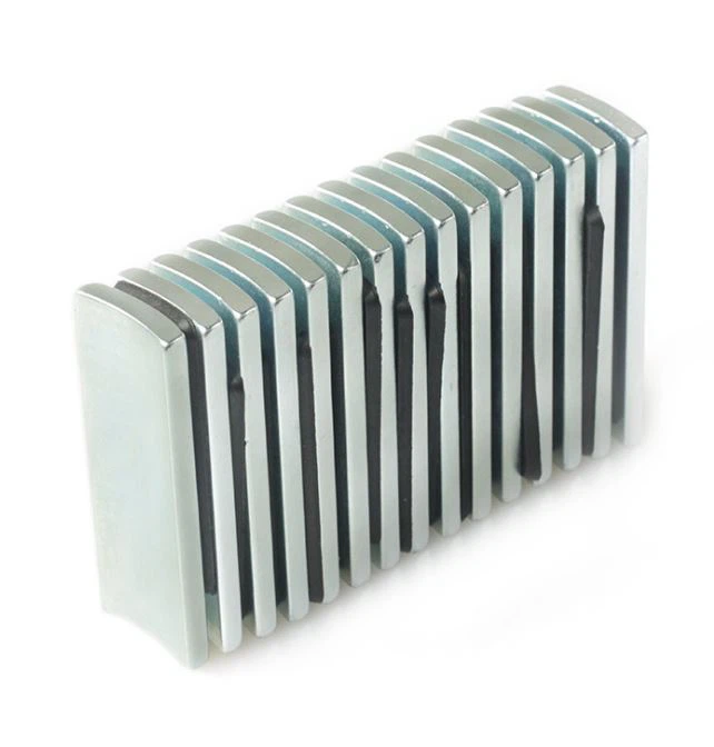 N48SH Neodymium Arc Magnets For Motor